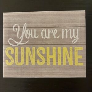 You Are My Sunshine Wall Art